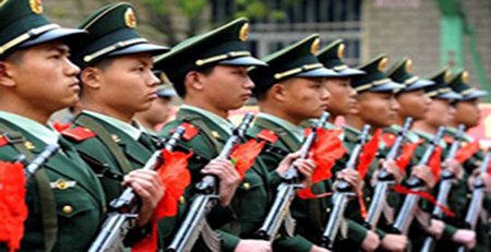 中國軍人